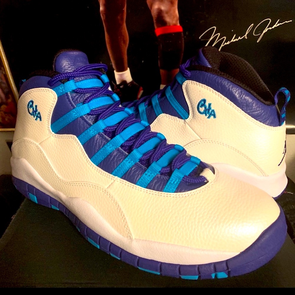 🔥🔥AIR JORDAN 10 CHARLOTTE🔥🔥